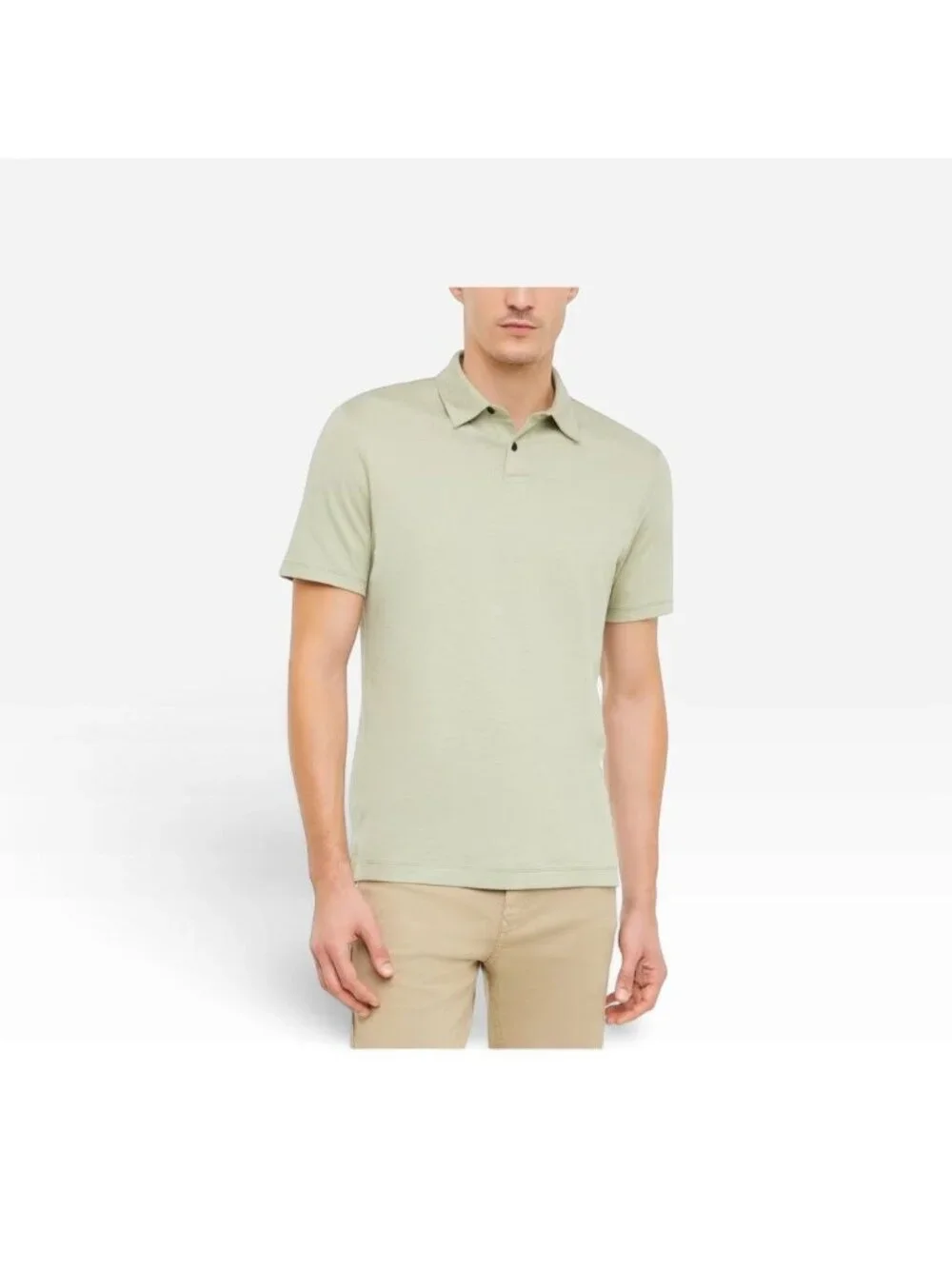 Banana Republic Men's Luxe Polo Shirt Green XL New with Tags